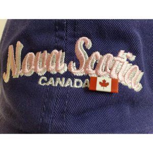 Women Nova Scotia Purple Adjustable Hat
